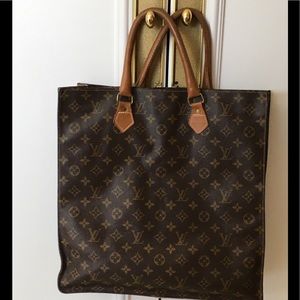 VINTAGE LOUIS VUITTON SAC PLAT